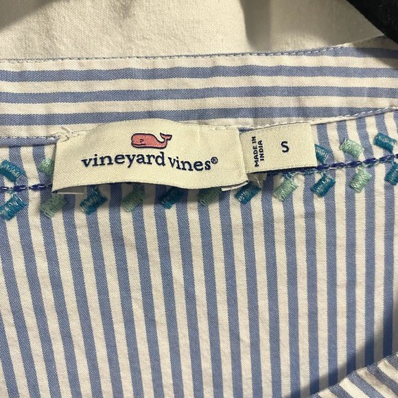 Vineyard‎ Vines Savannah Pop Embroidered Top Size S - Picture 2 of 9